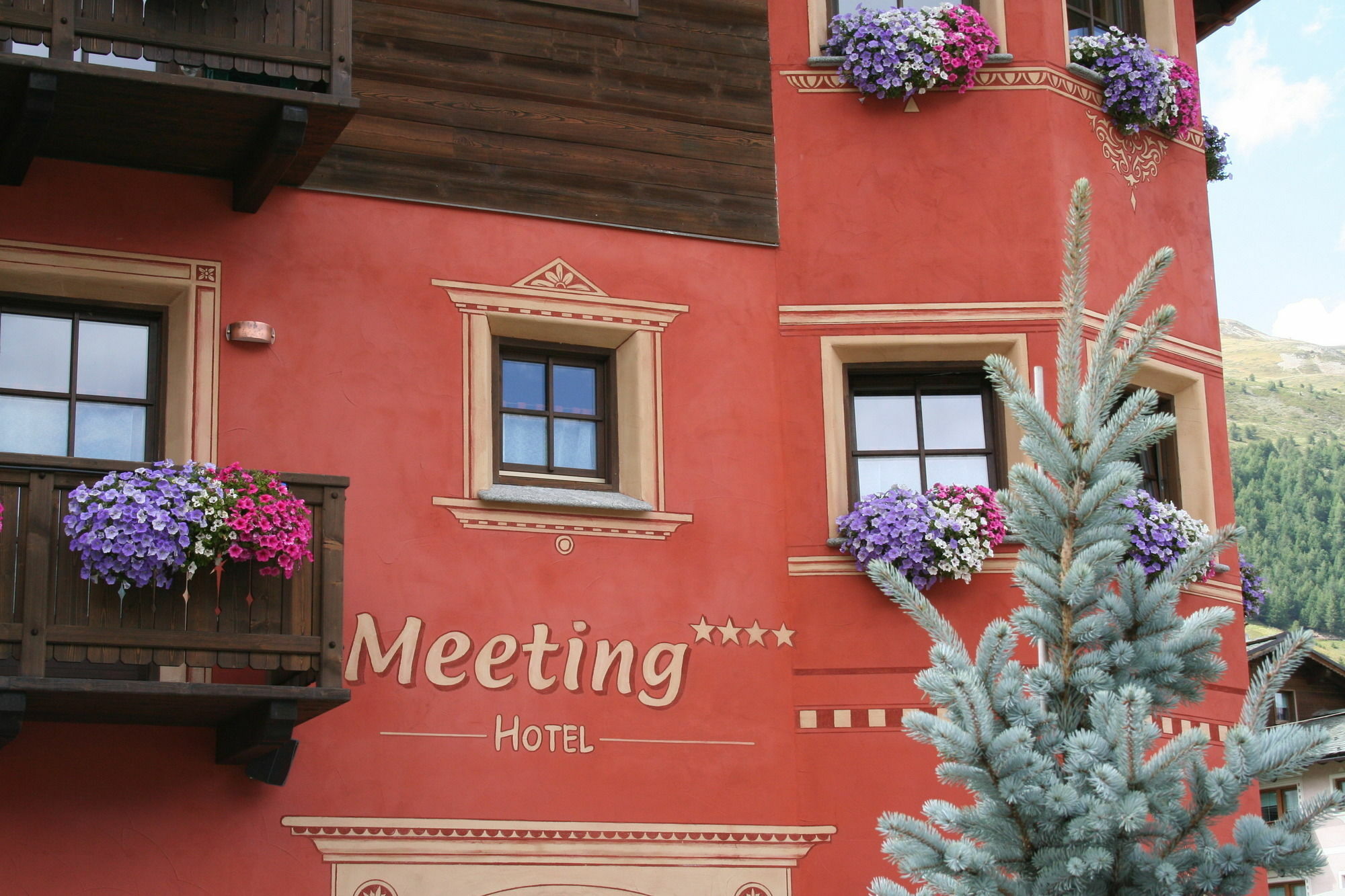 Hotel Meeting Ливиньо Экстерьер фото